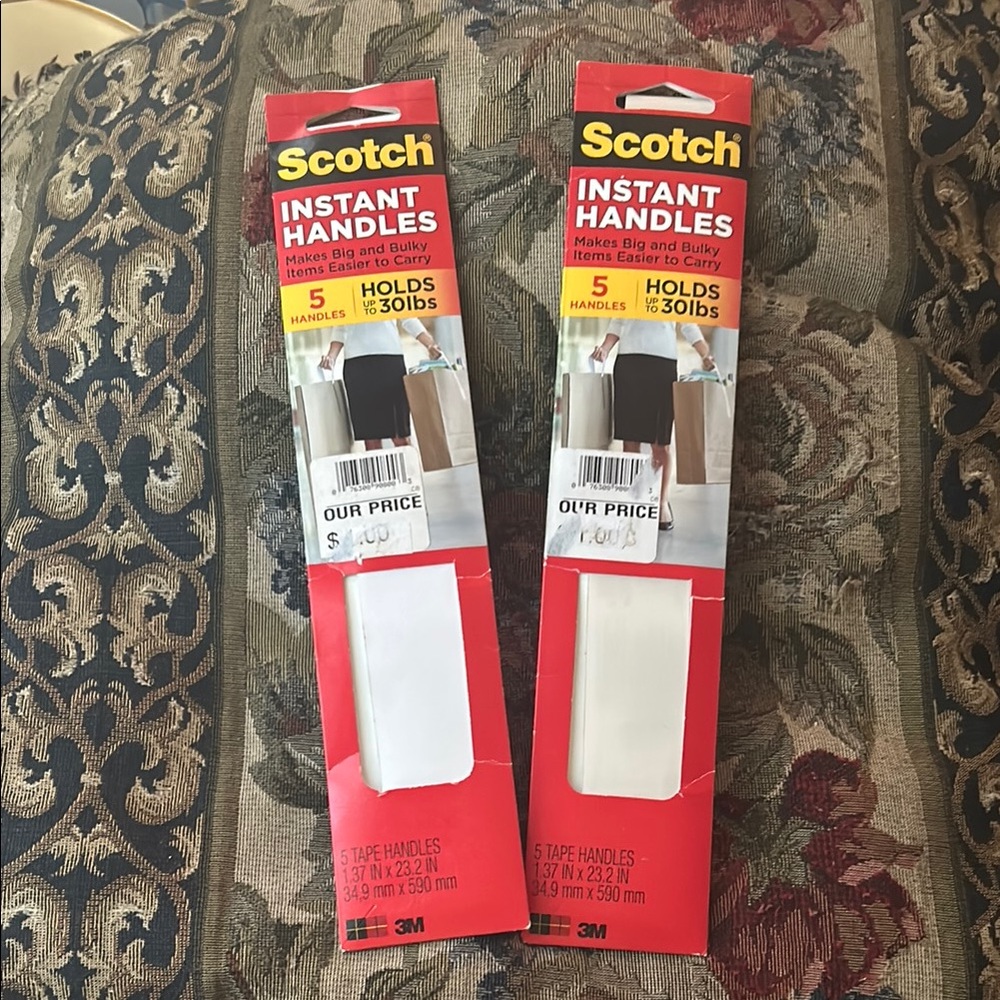 Scotch Instant Handles - Makes Big/Bulky Items Easy to Carry